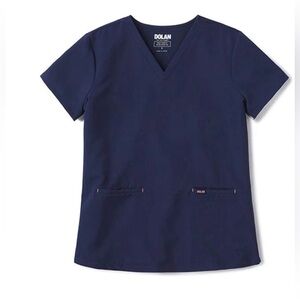 Navy Dolan Scrub Top
